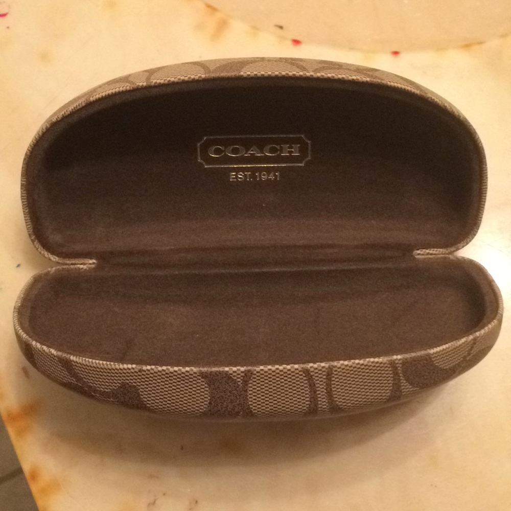 Coach sunglasses hardcase New